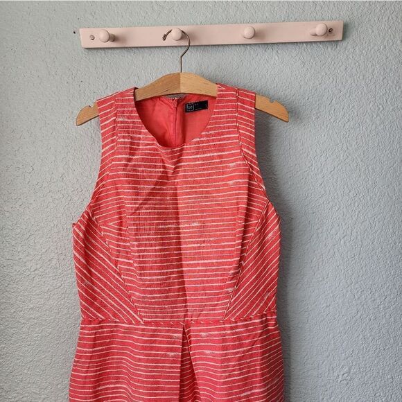 Gap linen cotton blend side pockets stripe dress - Picture 3 of 16